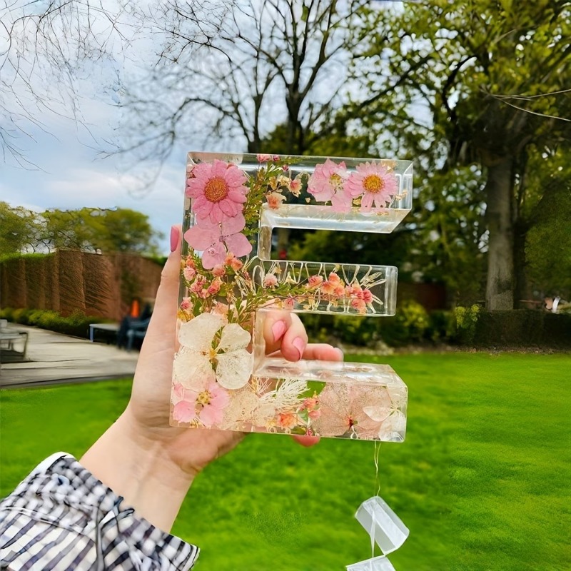Letter S Art Craft - 文字を鋳造するための大型シリコンモールド。レジンアート、看板、工芸品、家の装飾やパーティーの装飾に最適。耐久性のある素材で作られています。