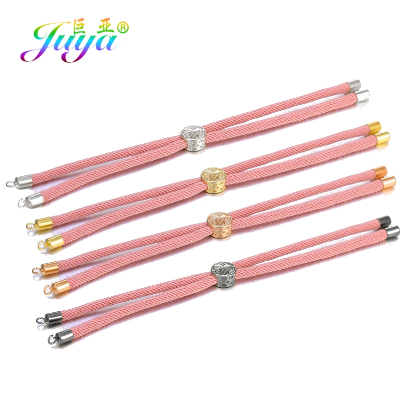Macrame Cord Cotton - Juya-マクラメコード,7色,黒と赤の色,ライフツリービーズ付き織りチェーン,ブレスレットを作るための調整可能なチェーン