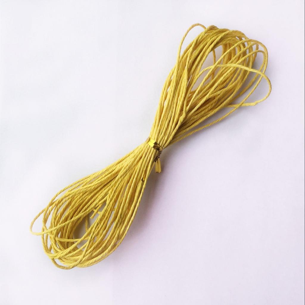 Macrame Cord Cotton - ワックス加工コットンコードジュエリー材料セット、マクラメブレスレット、結び目ネックレス、ビーズ細工DIY用太いクラフトロープ