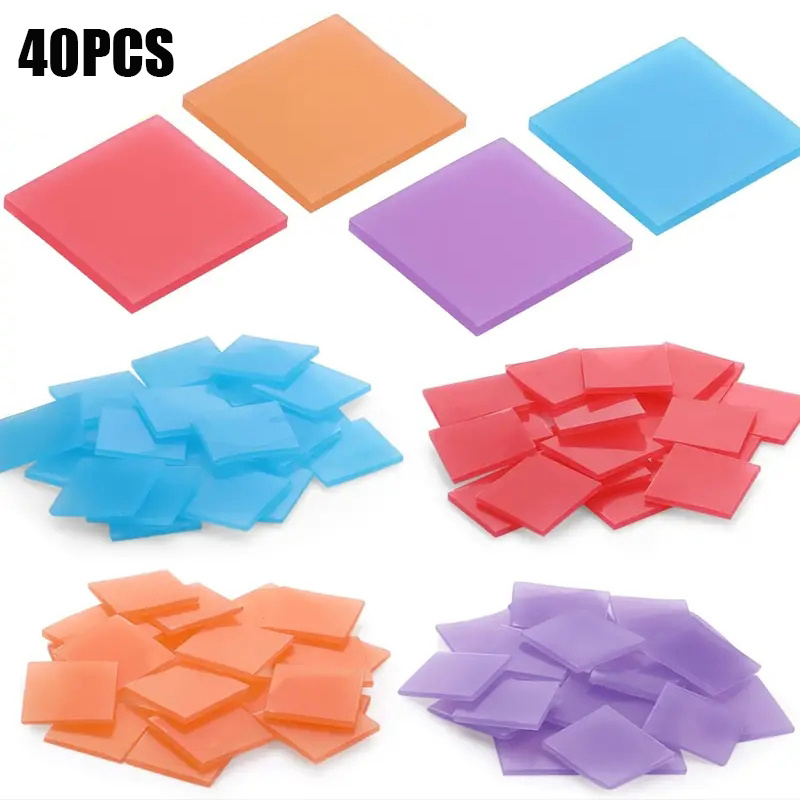 Art Craft Resin - 40個入り ダイヤモンドペインティングワックスクレイ、ネイルアートピックワックスマッド、DIYダイヤモンドペインティングクラフトツールアクセサリー