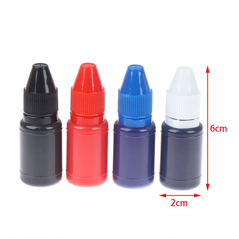 Stamping Ink Pad - 10 ミリリットルスタンプパッドフラッシュリフィル速乾性スタンピングインク感光性スタンプオイル