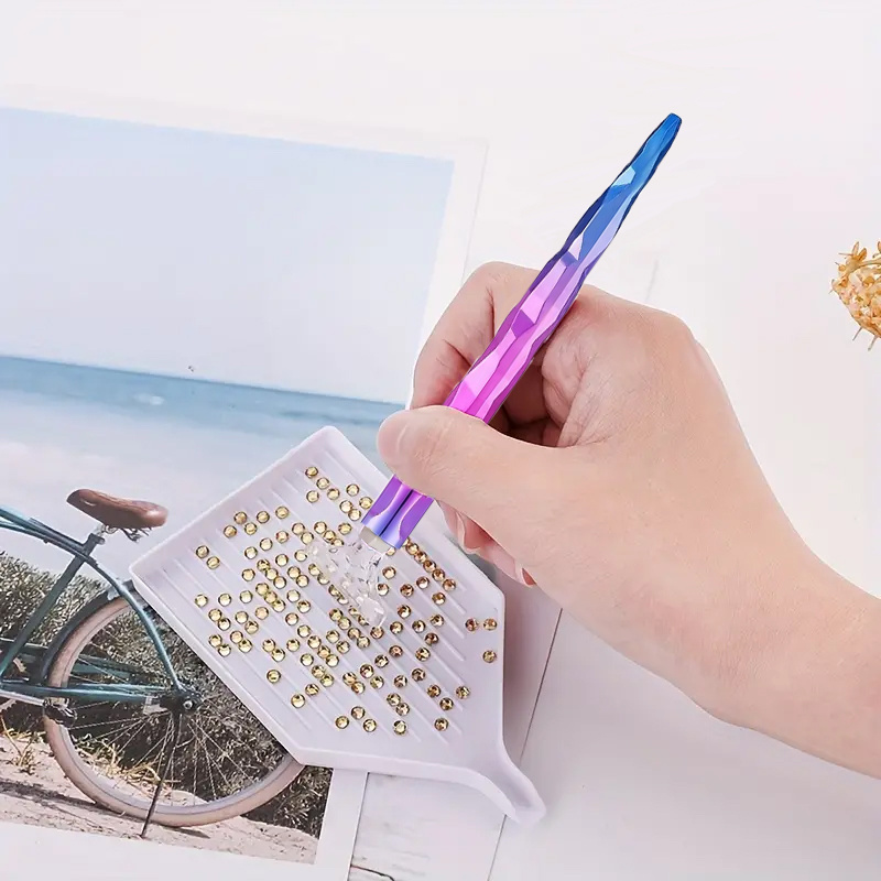 グラデーションダイヤモンドペイントペンセット、6つのペンチッ - Art Craft Resin のレビューと価格