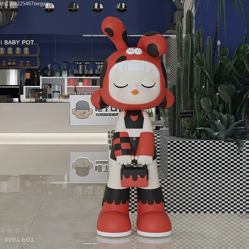 アートカートゥーンガール像 室内ファッションキャラクターモデ - Art Craft Resin のレビューと価格