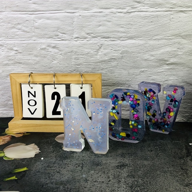 文字を鋳造するための大型シリコンモールド。レジンアート、看板 - Letter S Art Craft のレビューと価格