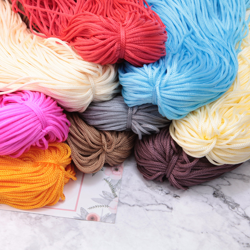 200 メートル 3 ミリメートルかぎ針編みナイロンコード中 - Macrame Cord Cotton のレビューと価格