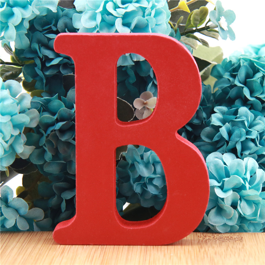 1pc 10CMX10CM赤アートクラフト自立ハート結婚式ホ - Letter S Art Craft のレビューと価格