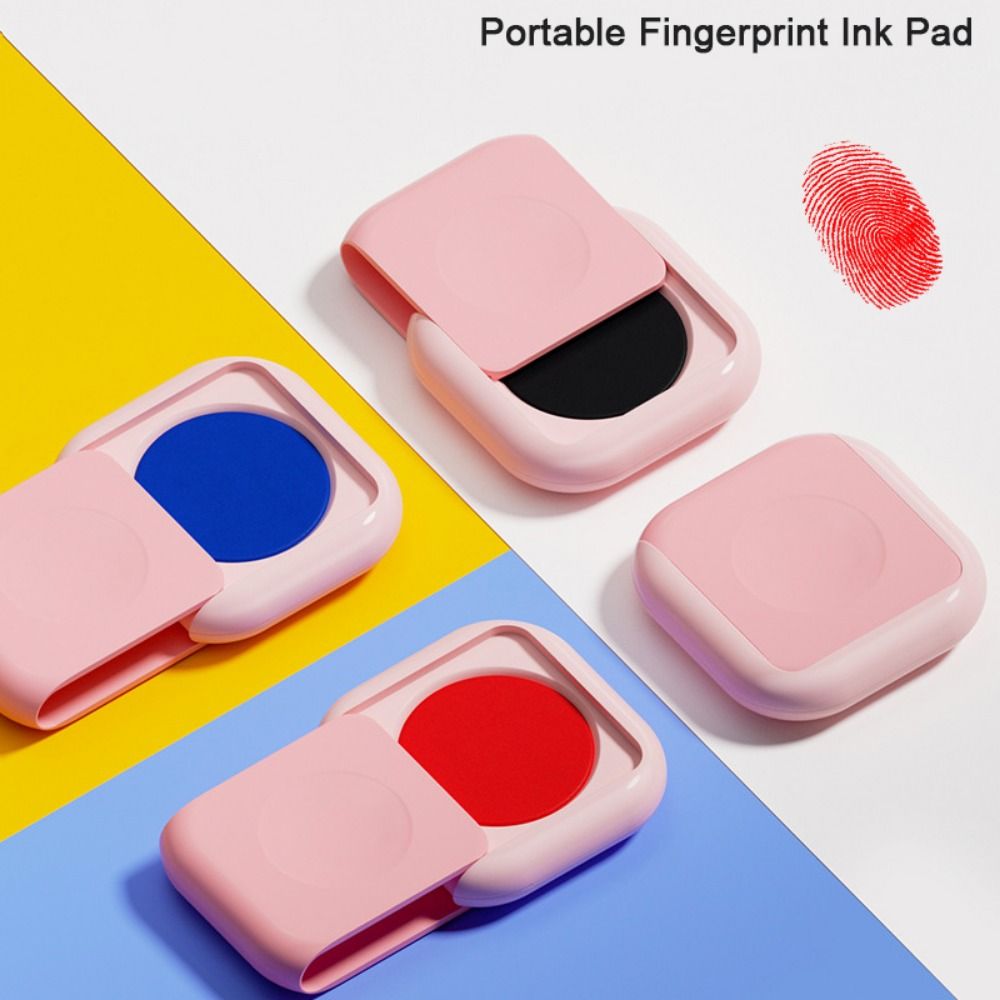 クリアスタンピングミニ指紋インクパッド 指紋認証用 偽造防止 - Stamping Ink Pad のレビューと価格
