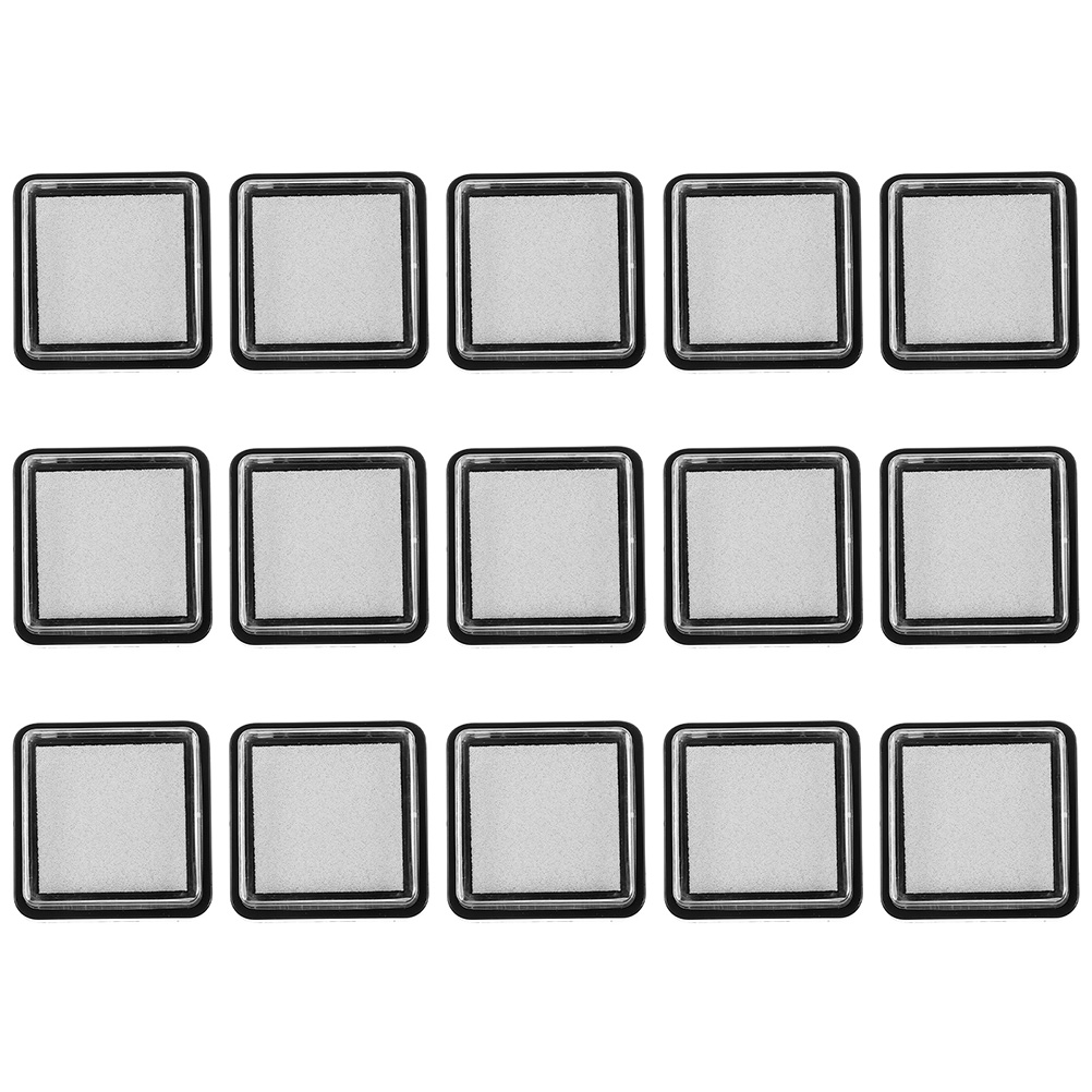 15 個インクパッドインクパッドブランク 3x3CM スタン - Stamping Ink Pad のレビューと価格