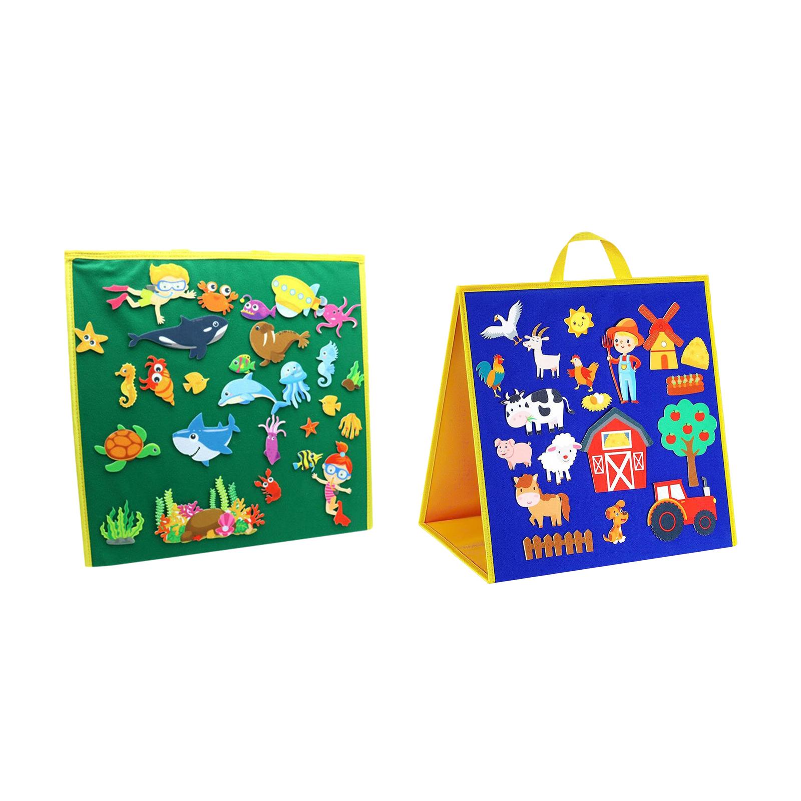 フェルトストーリーアクティビティキット、パーティー用アート＆ - Art Craft 3 Year Old のレビューと価格