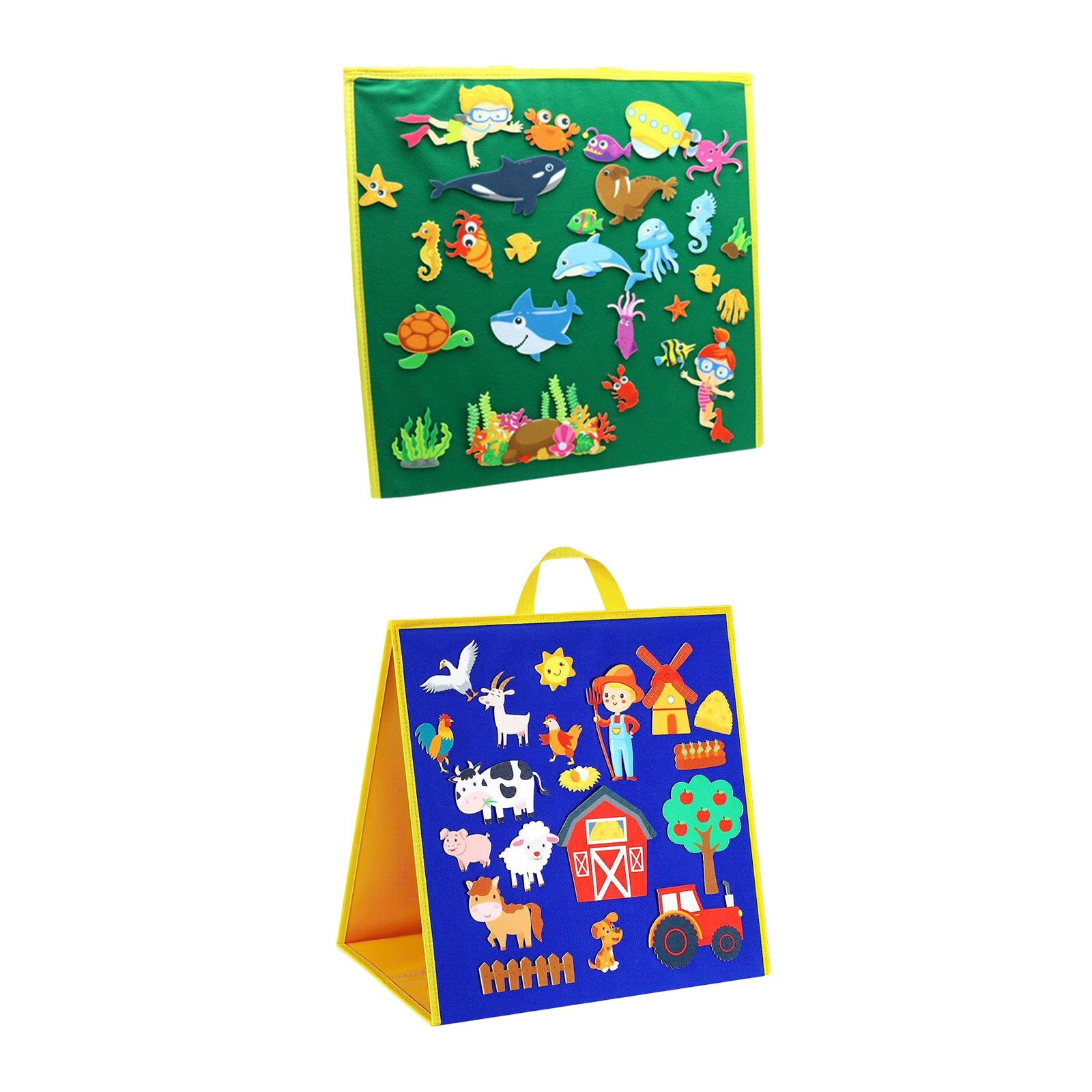 フェルトストーリーアクティビティキット、パーティー用アート＆ - Art Craft 3 Year Old のレビューと価格