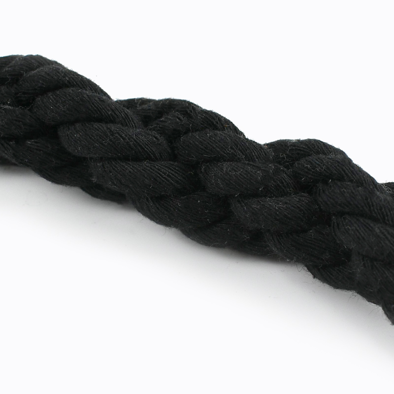 1-5M 5-20mm ブラック 3本撚り綿コード バッグ編 - Macrame Cord Cotton のレビューと価格