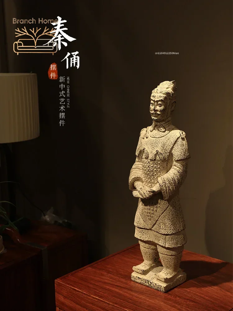中国の秦代の兵馬俑の置物、アンティーク調の芸術工芸品、ボグフ - Art Craft Horse のレビューと価格