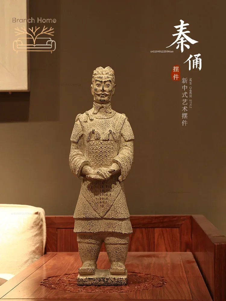 中国の秦代の兵馬俑の置物、アンティーク調の芸術工芸品、ボグフ - Art Craft Horse のレビューと価格
