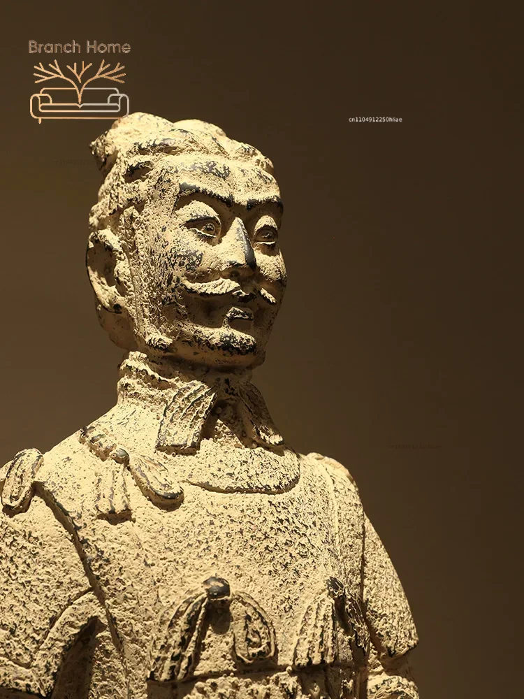 中国の秦代の兵馬俑の置物、アンティーク調の芸術工芸品、ボグフ - Art Craft Horse のレビューと価格