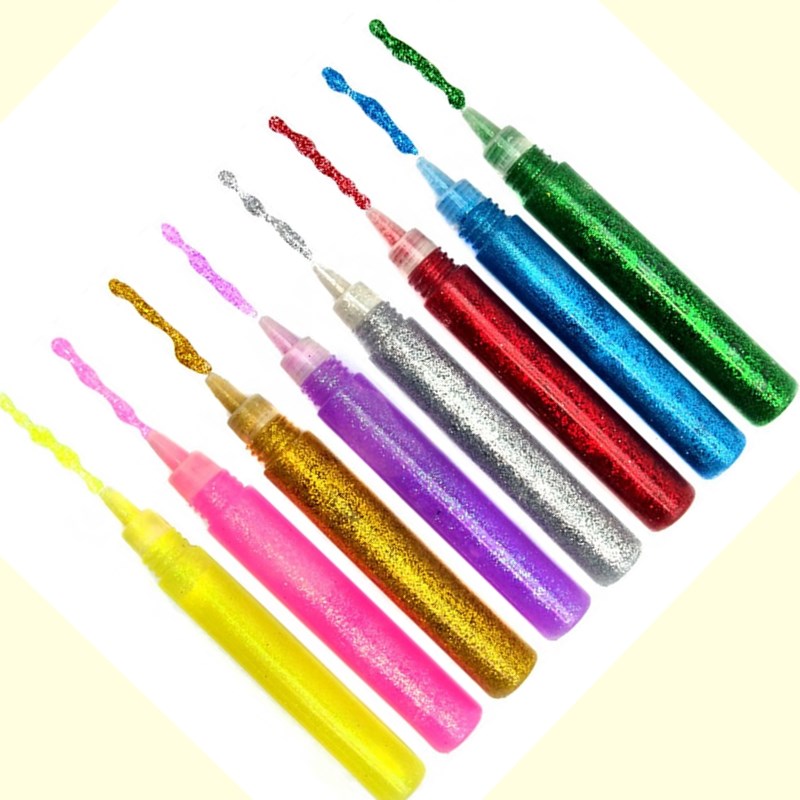子供のための着色グリッターパウダー,芸術的な描画のための接着 - Art Craft 3 Year Old のレビューと価格