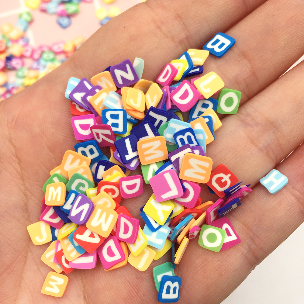 50 グラム/ロット 5 ミリメートルスクエア手紙スライスポ - Letter S Art Craft のレビューと価格