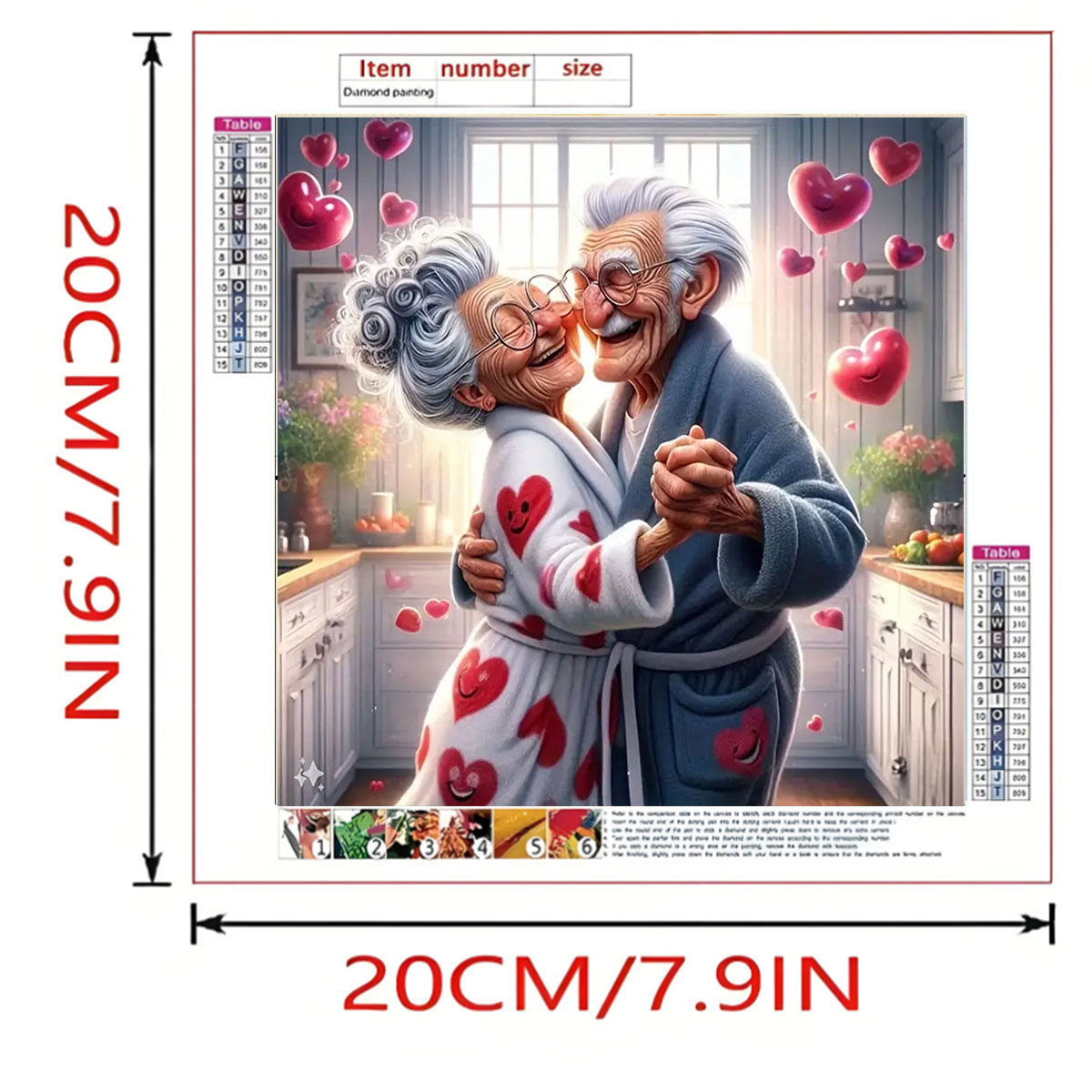 ロマンチックダンスダイヤモンドペインティングセット、DIY大 - Art Craft Adult のレビューと価格