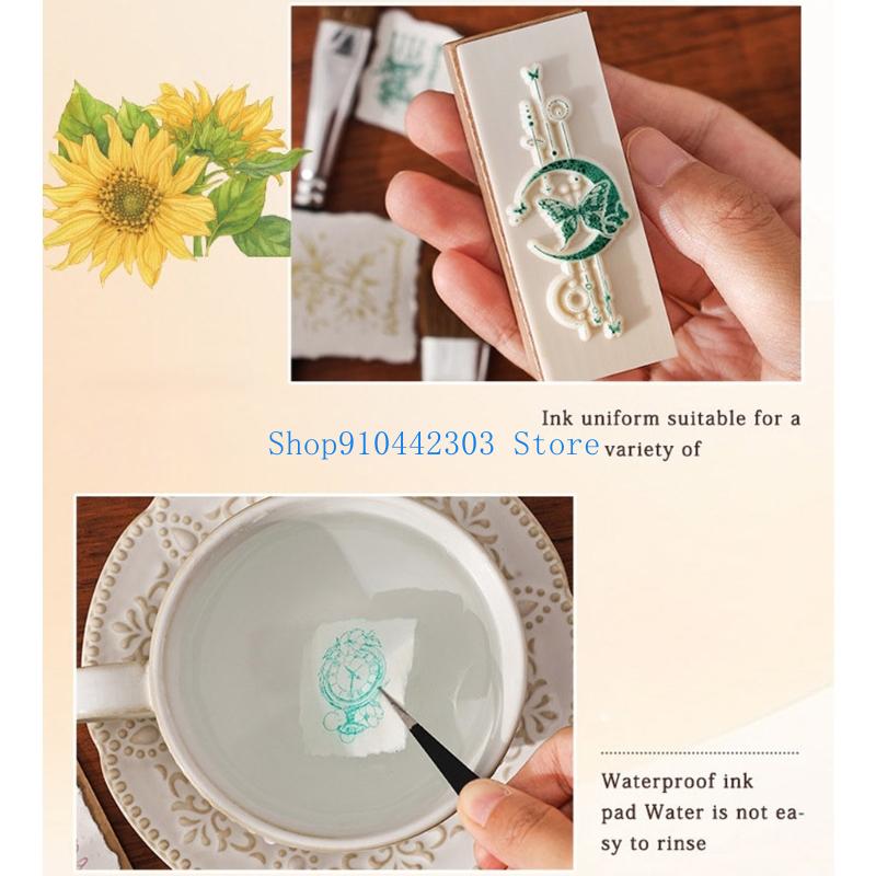 プロのスタンピングやスクラップブッキング用の多目的インクパッ - Stamping Ink Pad のレビューと価格