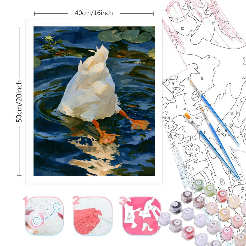 大人向けペイント・バイ・ナンバーズキット 初心者向け 40X - Letter S Art Craft のレビューと価格