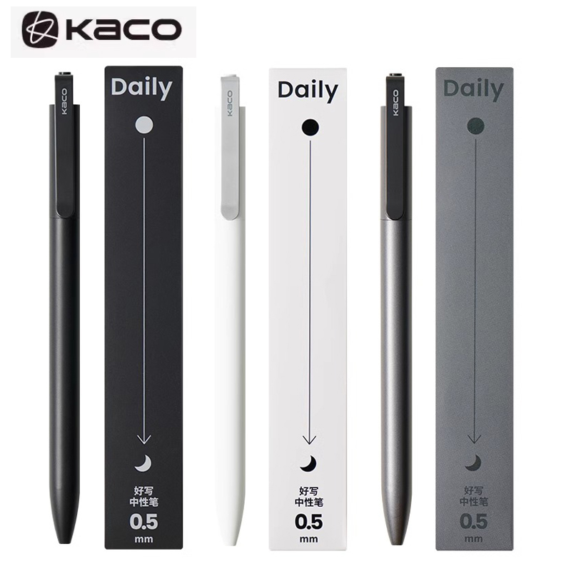 KACO ゲルペンプレス署名ペン文具金属ペンクリップ 0.5 - Pentel Pen Energel のレビューと価格