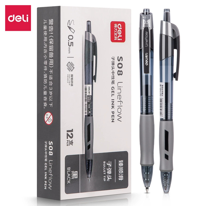DELI ゲルインクペン 0.5 mm 12本/箱 - 格納 - Pentel Pen Energel のレビューと価格