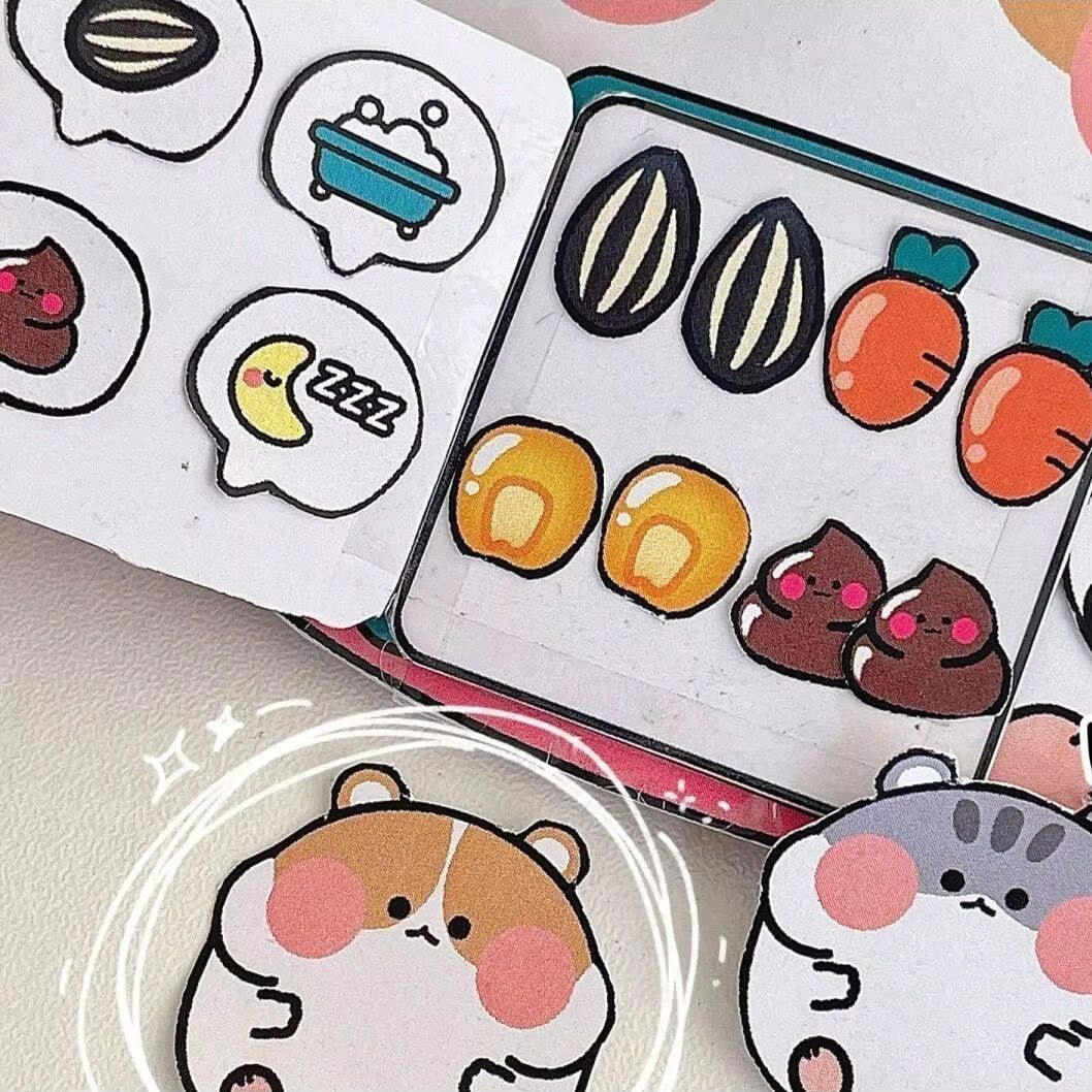ハムスターキーパーテーマDIYクオイエットブックスクラップブ - Art Craft 3 Year Old のレビューと価格