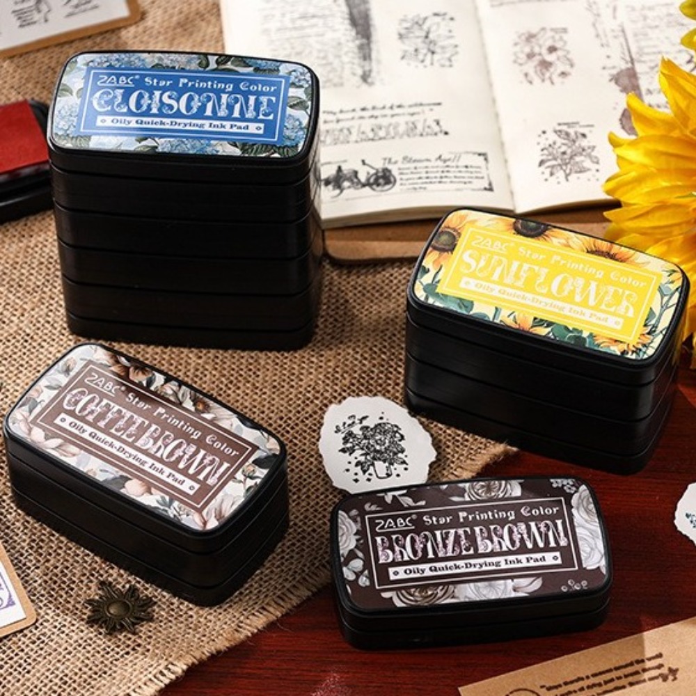 カラフルな多色インクパッドプランナースタンプアートスクラップ - Stamping Ink Pad のレビューと価格