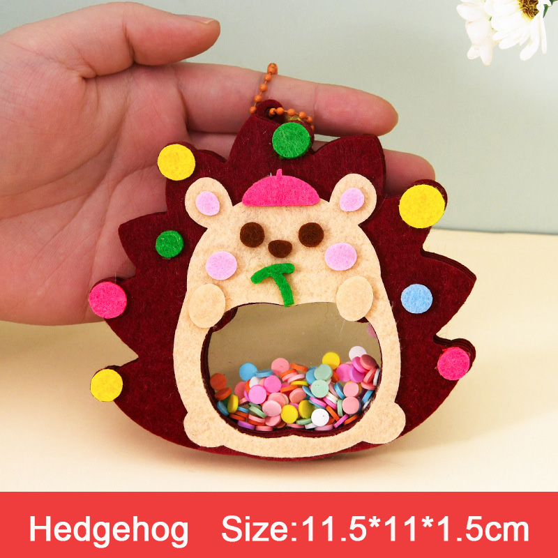 DIY動物シェイクペンダントアートクラフトキット 子供 男の - Art Craft 3 Year Old のレビューと価格