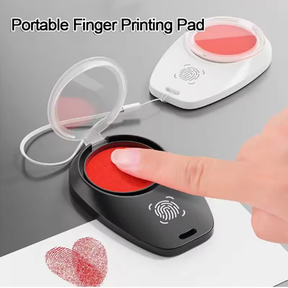 クリアスタンピングミニ指紋インクパッド指紋認証偽造防止指紋イ - Stamping Ink Pad のレビューと価格