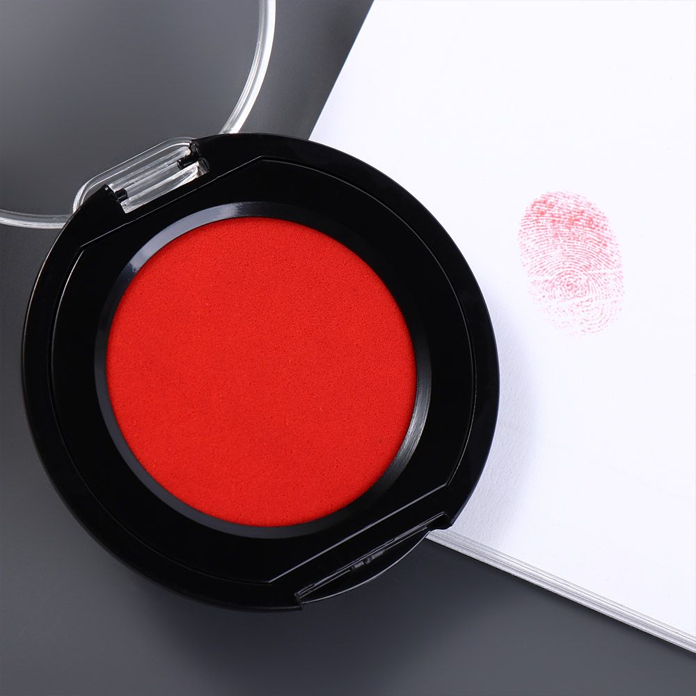 赤青黒ミニ指紋インクパッド速乾性公証人用指紋インクパッドクリ - Stamping Ink Pad のレビューと価格