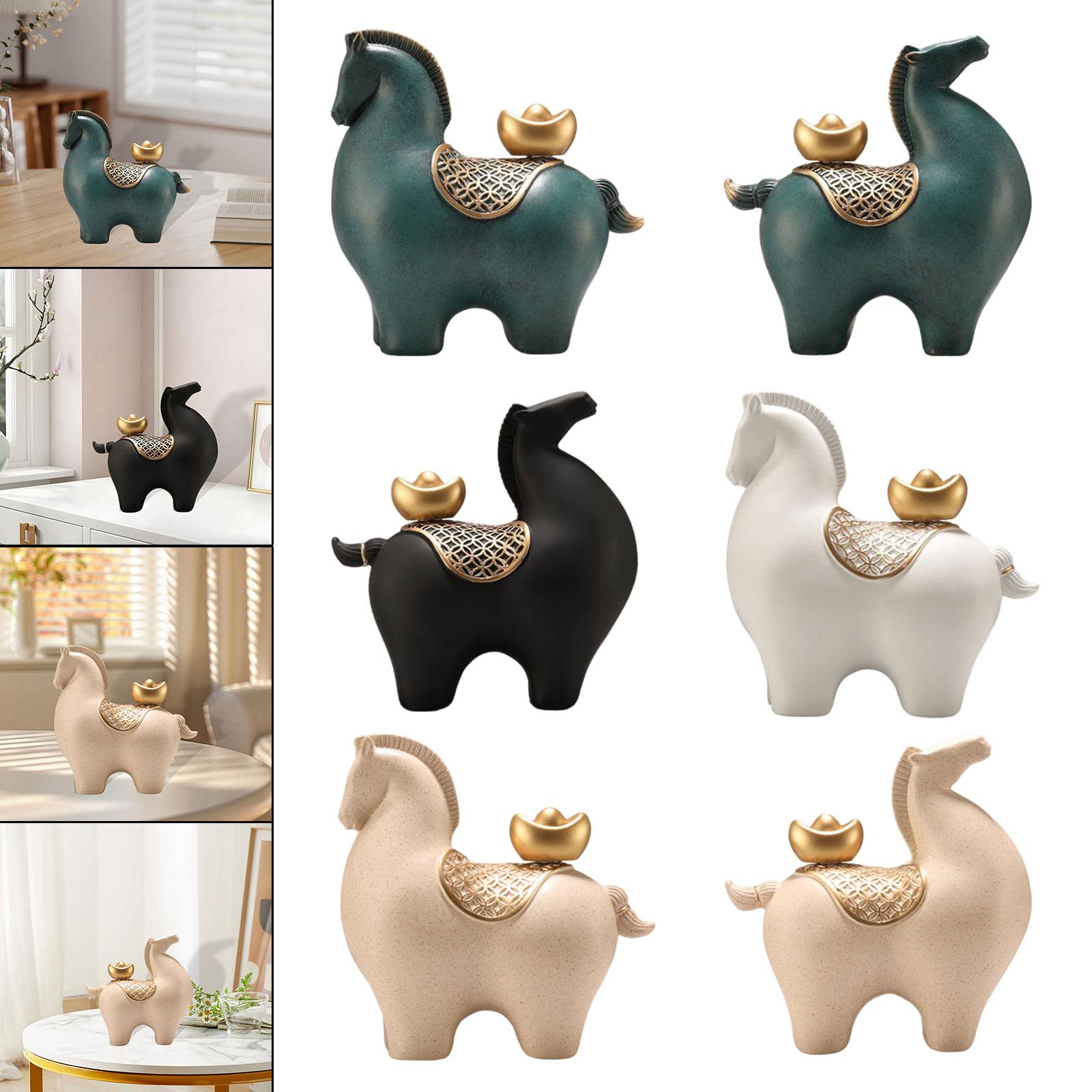 馬の像 馬の彫刻 アートクラフト コレクタブル樹脂製 モダン - Art Craft Horse のレビューと価格