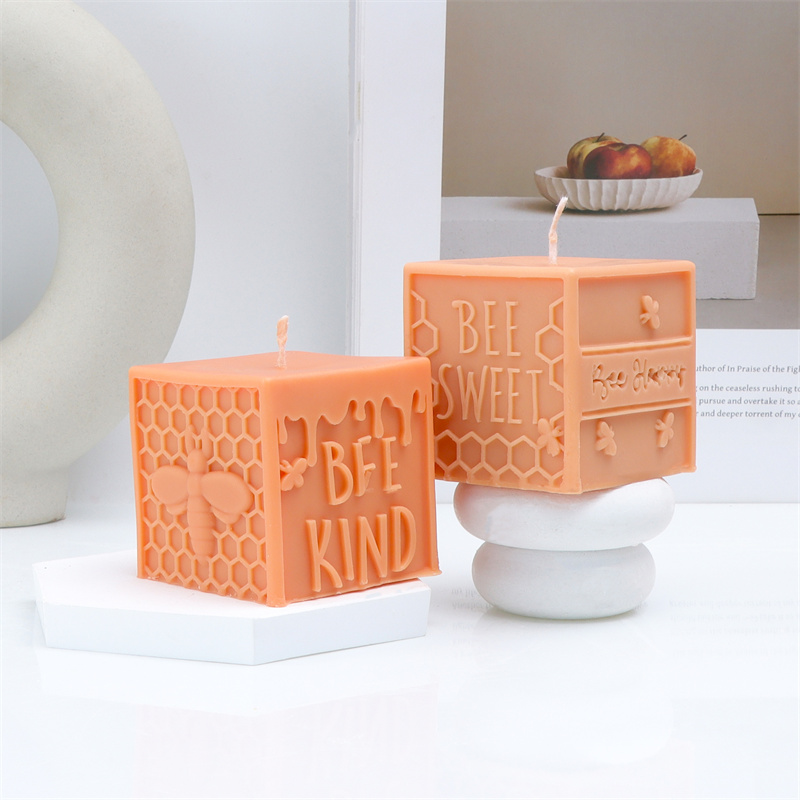 3DハニカムピラービーシリコンキャンドルモールドDIY刻印「 - Letter S Art Craft のレビューと価格