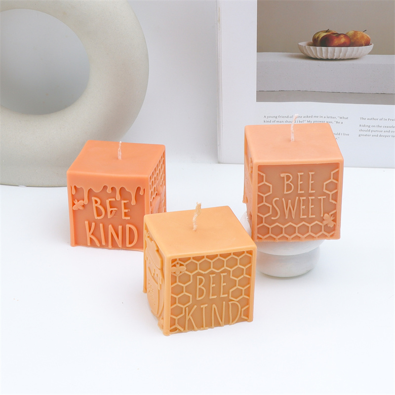 3DハニカムピラービーシリコンキャンドルモールドDIY刻印「 - Letter S Art Craft のレビューと価格