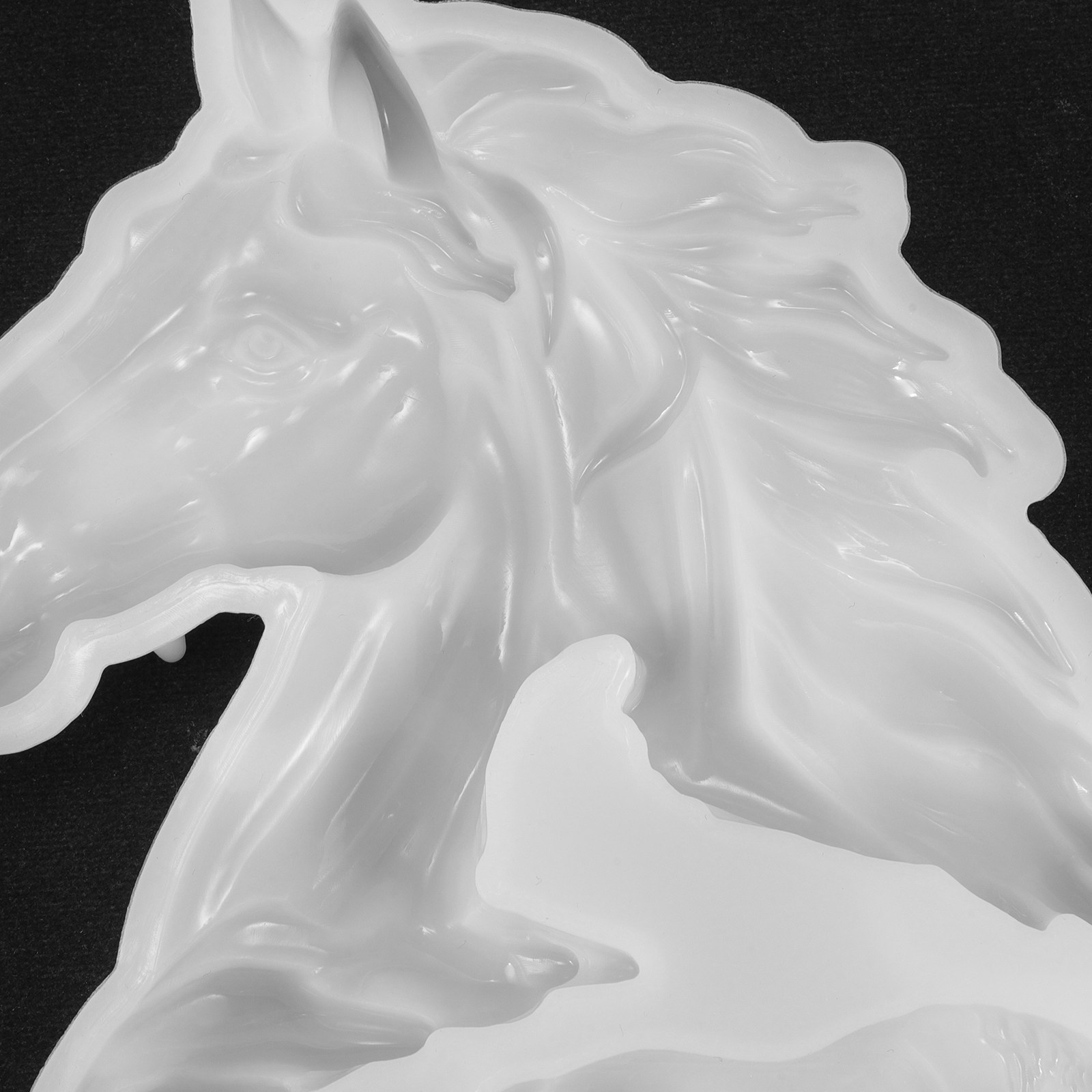 樹脂製馬の彫刻用白シリコンモールド DIYクラフト用 再利用 - Art Craft Horse のレビューと価格