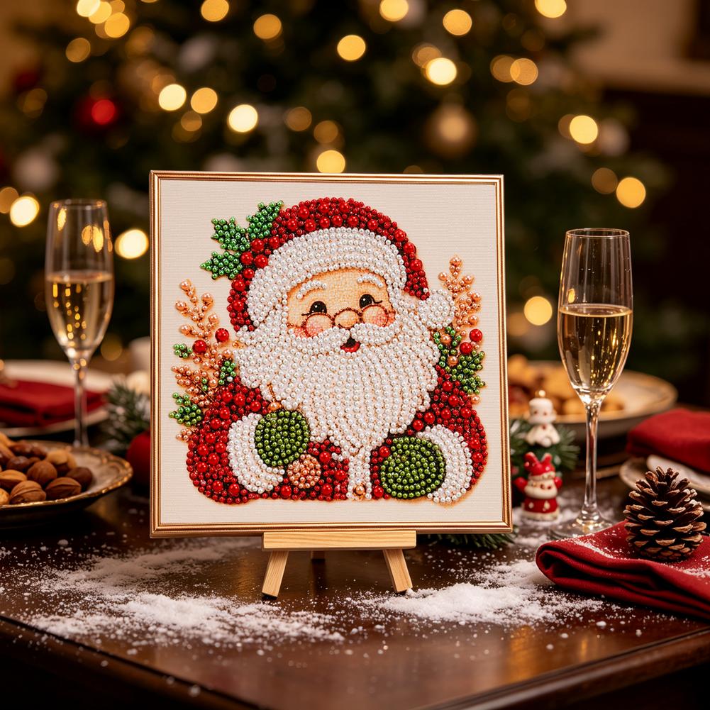 クリスマスパールダイヤモンドペインティングアートセット（フレ - Art Craft Adult のレビューと価格